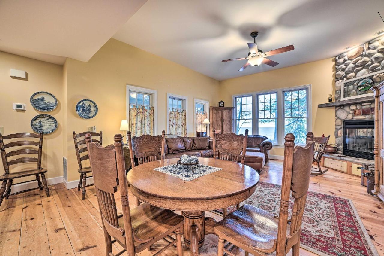 Waterfront Cheboygan Home With Fire Pit מראה חיצוני תמונה