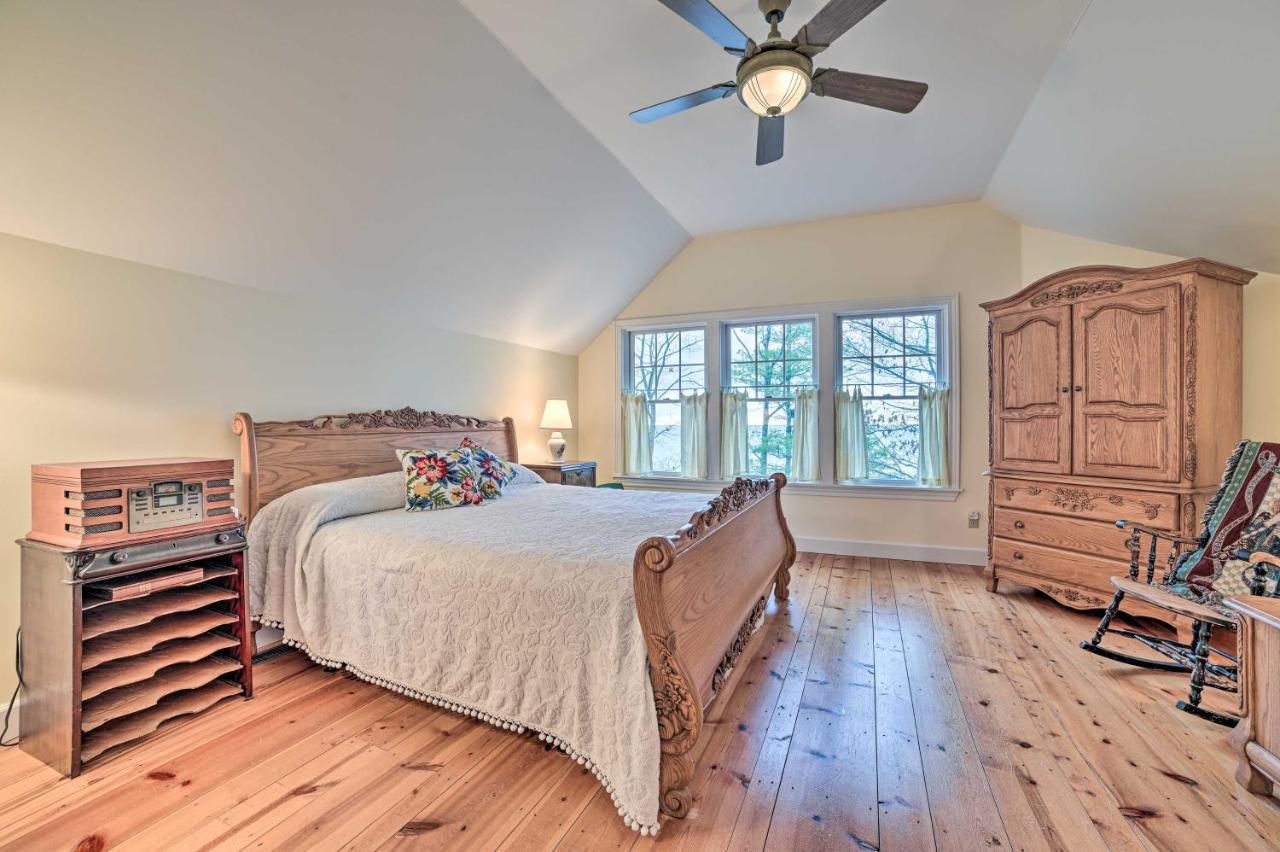 Waterfront Cheboygan Home With Fire Pit מראה חיצוני תמונה